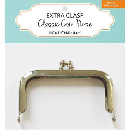 Silver Classic Coin Purse Extra Clasp