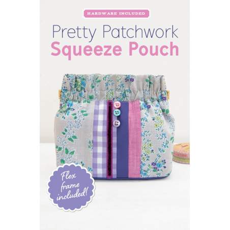 Pretty Patchwork Squeeze Pouch Zakka Workshop - 1