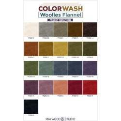 Maywood Studio Color Wash Woolies Flannel, 21 Fat Quarter 45 x 55 cm di Flanella Maywood Studio - 3