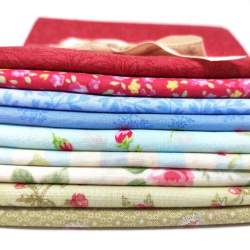 Bundle Mariarita, 9 Fat Quarter 50 x 55 cm Multicolore Roberta De Marchi - 2