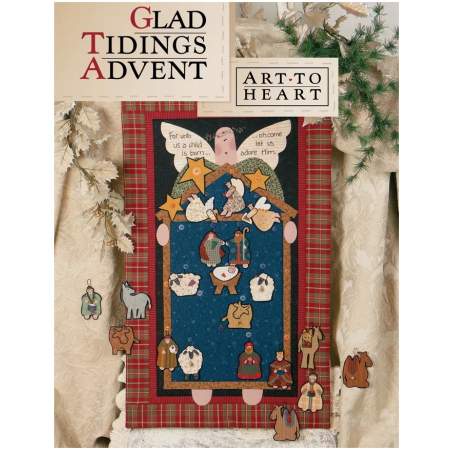 Art to Heart, Glad Tidings Advent by Nancy Halvorsen Art to Heart - 1