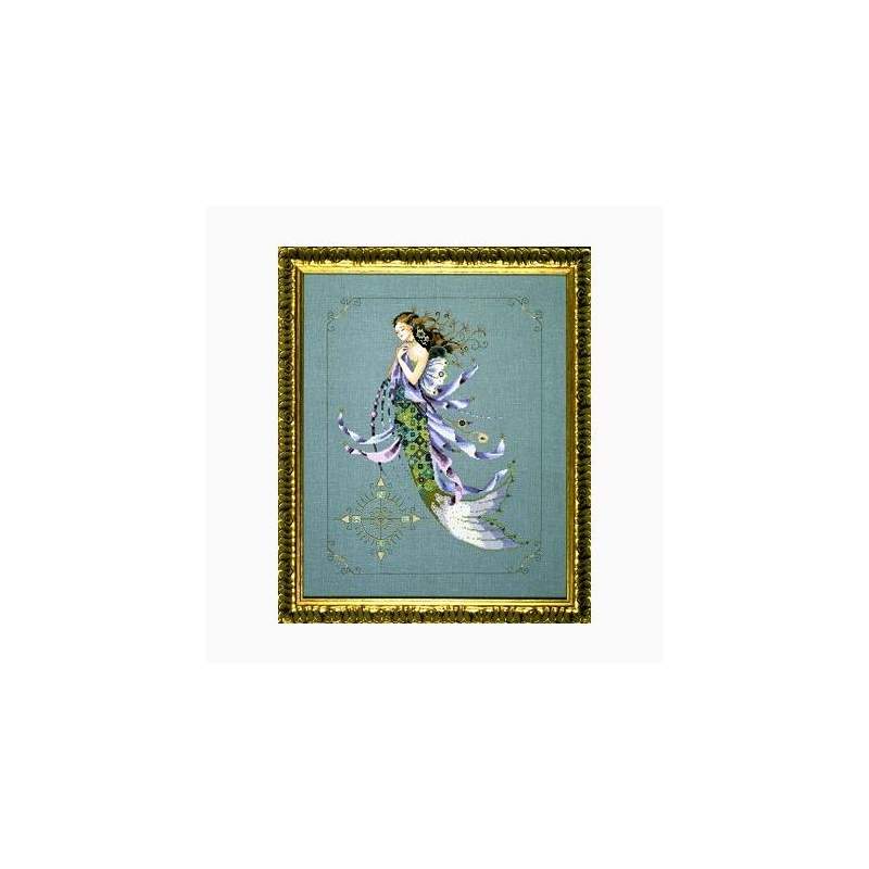 Shimmering Mermaid, Schema Punto Croce Mirabilia - 1