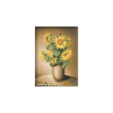 Sunflowers, Schema Punto Croce Solaria Gallery - 1