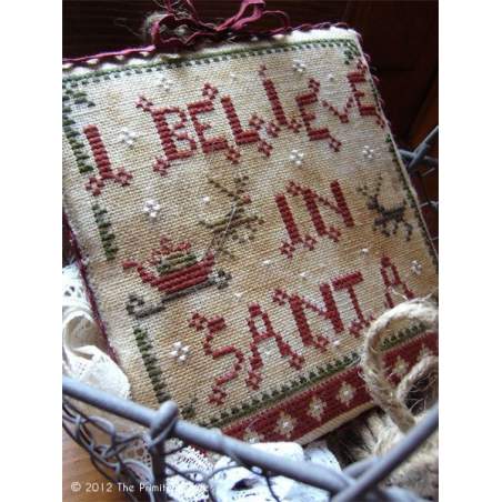 I believe in Santa, Schema Punto Croce