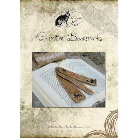 Primitive Bookmarks, Schema Punto Croce The Primitive Hare - 1