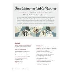 Wintertime, Shimmer Quilt & Table Runner by Jennifer Sampou C&T Publishing - 6