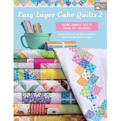 Easy Layer-Cake Quilts 2 - More Simple Quilts from 10" Squaresby Barbara Groves, Mary Jacobson Martingale - 1