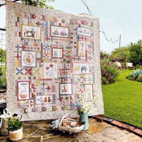 A Letter To My Daughter, Quilt di Natalie Bird - Kit di Tessuti Roberta De Marchi - 1