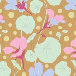 Tilda Gardenlife, Tessuto Senape con Nasturzi Tilda Fabrics - 2