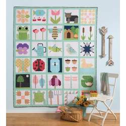 Patchwork Picnic, Simple-To-Piece Block That Celebrate The Outdoor, by Gracey Larson Martingale - 2