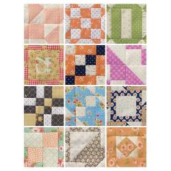 Sampler Spree - 100+ Fresh & Fun Quilt Blocks Martingale - 9