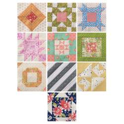 Sampler Spree - 100+ Fresh & Fun Quilt Blocks Martingale - 11