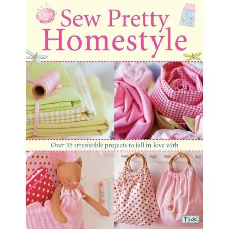 Fragola e Rosa dal libro Tilda Sew Pretty Homestyle - Kit di Tessuti David & Charles - 1