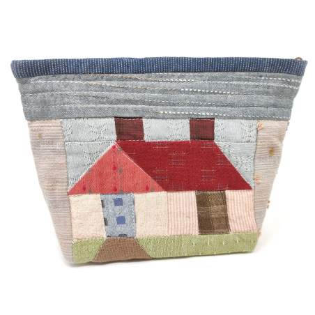 Patchwork House Pouch - Kit di Tessuti Giapponesi Zakka Workshop - 1