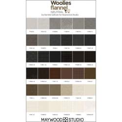 Maywood Studio Woolies Flannel Set Completo, 100 Fat Quarter 45 x 55 cm di Flanella Maywood Studio - 5