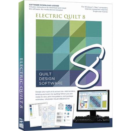 Electric Quilt 8 - Software di Quilt Design - 1