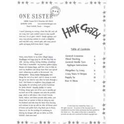 Half Crazy by Janet Nesbitt One Sister - 3