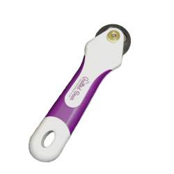 Rotary Cutter da 45 mm, Viola con Soft Grip - Quilted Bear The Quilted Bear - 2