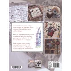 Country Cottage Quilting, 15 Quilt Projects Combining Stitchery and Patchwork by Lynette Anderson David & Charles - 2