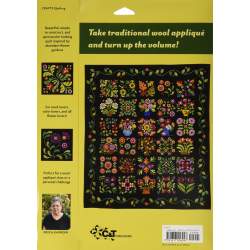 Everything's Blooming: 30 Floral Wool Appliqué Quilt Blocks by Erica Kaprow C&T Publishing - 3