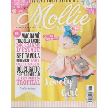 Mollie Makes - n. 6 - bimestrale - Luglio/Agosto 2018 Pieroni Distribuzione Srl - 1