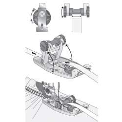 PFAFF - Piedino per elastici, con guida 6-12 mm PFAFF - 2