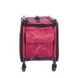 Trolley Rosso porta Macchine per Cucire, 58 x 35 x 38 cm Tutto  - 10