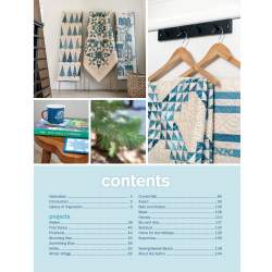 A Season in Blue by Edyta Sitar - 16 Quilts Patterns and a Cozy Cabin full of Inspiration Laundry Basket Quilts - 2