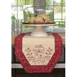 Tabletop Stitchery - Set Your Table with 12 Inviting Embroidery and Patchwork Patterns Martingale - 6