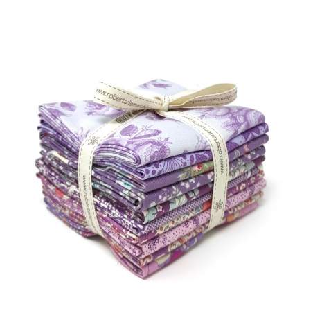 Tilda Fat Eight Bundle Colore Viola, 10 fe 25 x 55 cm Colore Viola