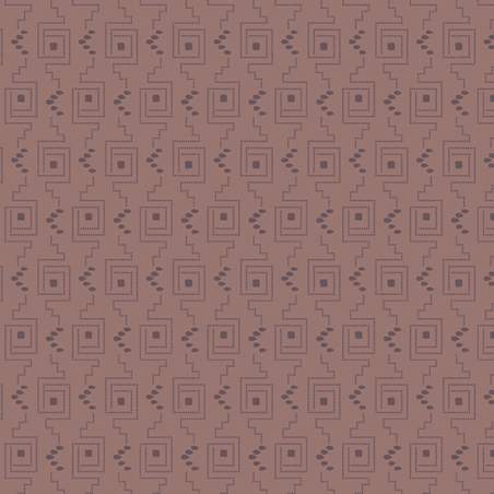 Andover Fabrics, Tessuto Rosa con Disegno Geometrico