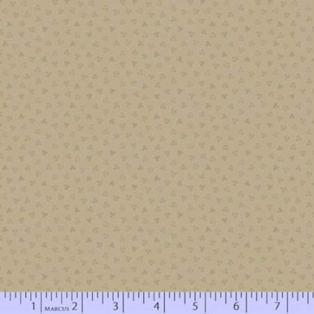 Marcus Fabrics, Tessuto Beige con Piccoli Disegni