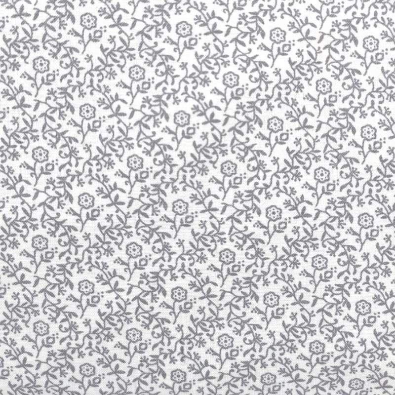 Moda Fabrics Snowbird Batiks, Tessuto Batik Beige con Foglie STIM Italia - 1