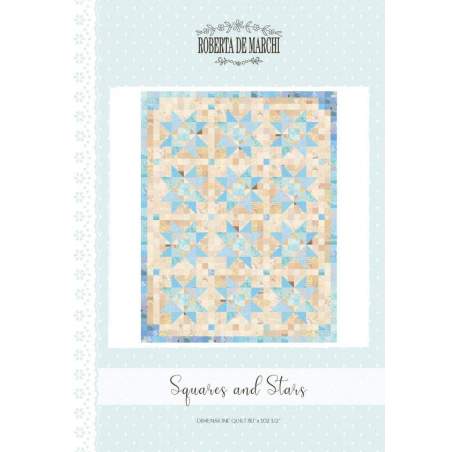 Squares & Stars, Kit di tessuti Roberta De Marchi - 1