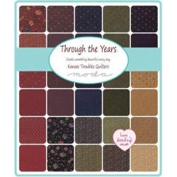 Moda Fabrics, 40 Fat Quarter 50 x 55 cm, collezione Through the Years Moda Fabrics - 2