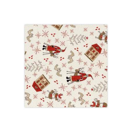 1 Fat Quarter Scandinavian Christmas by Lynette Anderson Lecien Corporation - 1