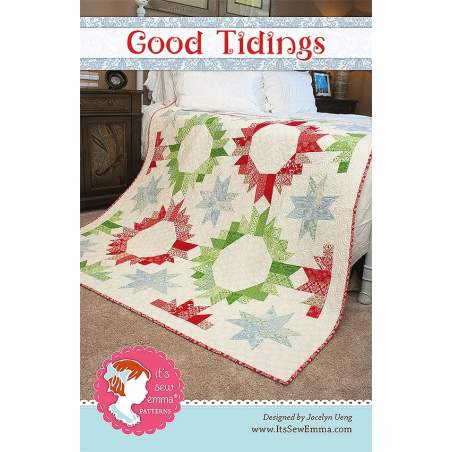 It's Sew Emma - Good Tidings Quilt Pattern Jocelyn Ueng - Cartamodello It's Sew Emma - 1