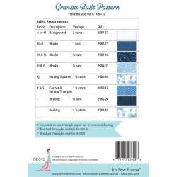 It's Sew Emma - Granita Quilt Pattern - Cartamodello It's Sew Emma - 2