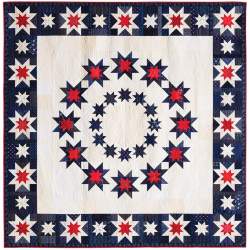 Red, White & Blue Star Quilts, 16 striking patriotic & 2-color patterns by Judy Martin C&T Publishing - 2