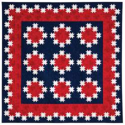 Red, White & Blue Star Quilts, 16 striking patriotic & 2-color patterns by Judy Martin C&T Publishing - 4