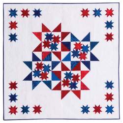 Red, White & Blue Star Quilts, 16 striking patriotic & 2-color patterns by Judy Martin C&T Publishing - 5