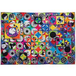 Double Vision Quilts, Simply Layer Shapes & Color for Richly Complex Curved Designs by Louisa Smith C&T Publishing - 4