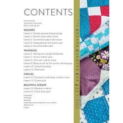 Sarah Payne’s Quilt School, New ways to start patchwork and quilting by Sarah Payne Search Press - 13