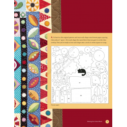 Wild Wool & Colorful Cotton Quilts Patchwork & Appliqué Houses, Flowers, Vines & More by Erica Kaprow C&T Publishing - 2