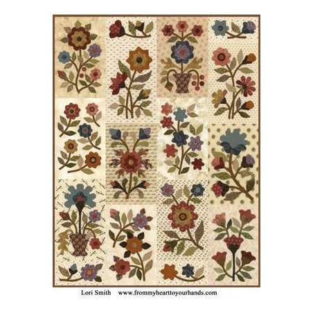 From my heart to your hands - Buckingham Garden - Cartamodello, Lori Smith Quilts