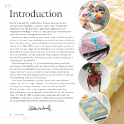 Love to Sew: Quilting on the Move - with English Paper Piecing Search Press - 5