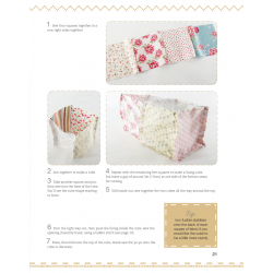 Half Yard Home, Easy sewing projects using left-over pieces of fabric by Debbie Shore Search Press - 4