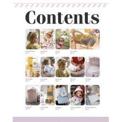 Sew Baby, 20 cute and colourful projects for the home, the nursery and on the go by Debbie Shore Search Press - 2