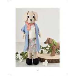 Sewing Animal Dolls Heirloom patterns to make for Daisy and her friends by Tina O'Rourke Search Press - 3