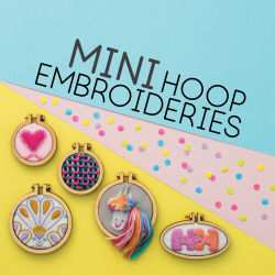 Mini Hoop Embroideries by Sonia Lyne Search Press - 3